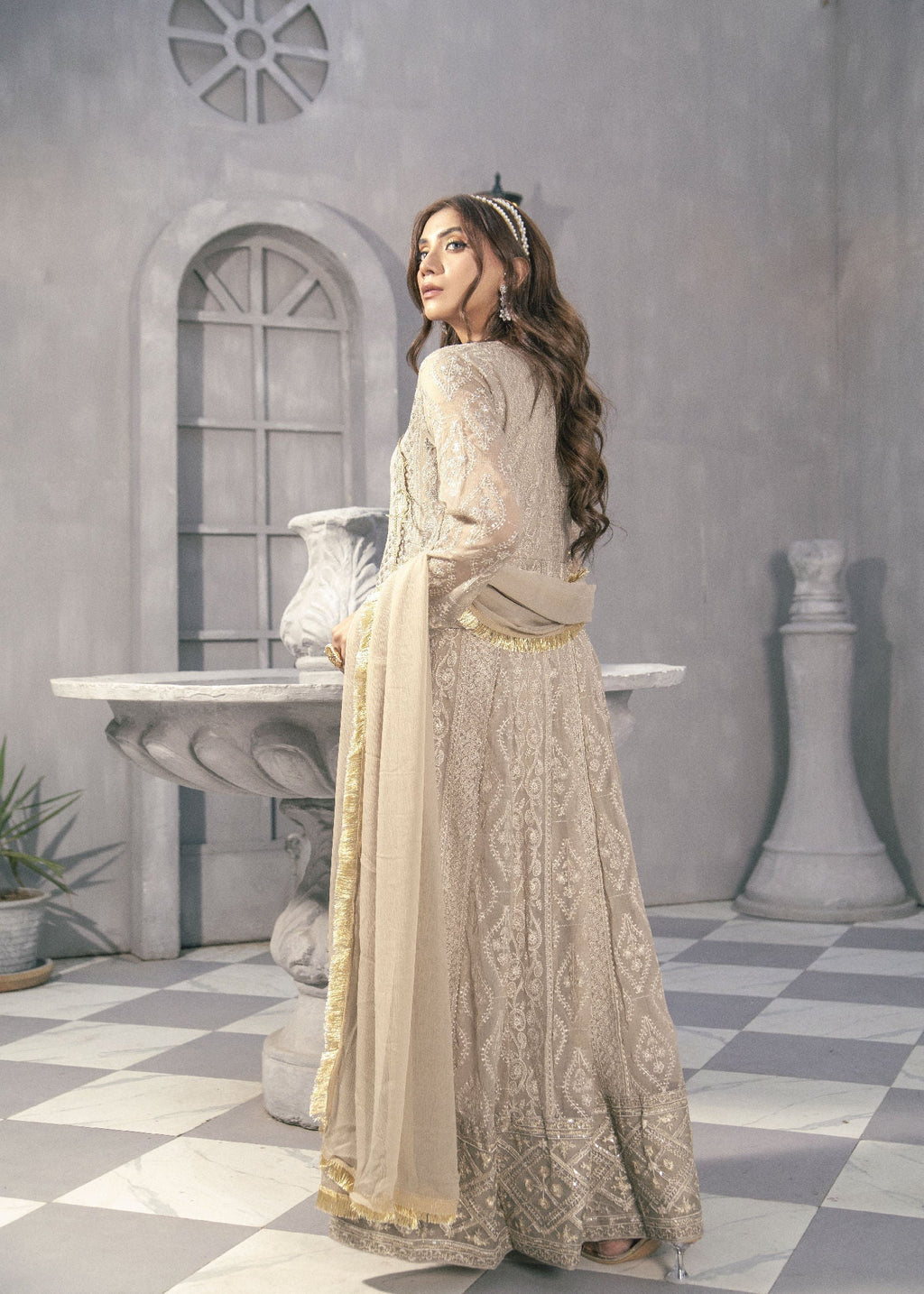 Manahils KURTI 099 SAND OASIS Women 3pcs