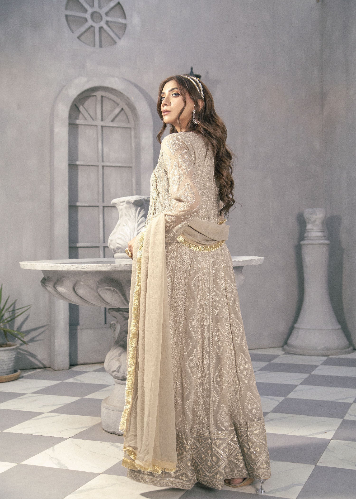 Manahils KURTI 099 SAND OASIS Women 3pcs