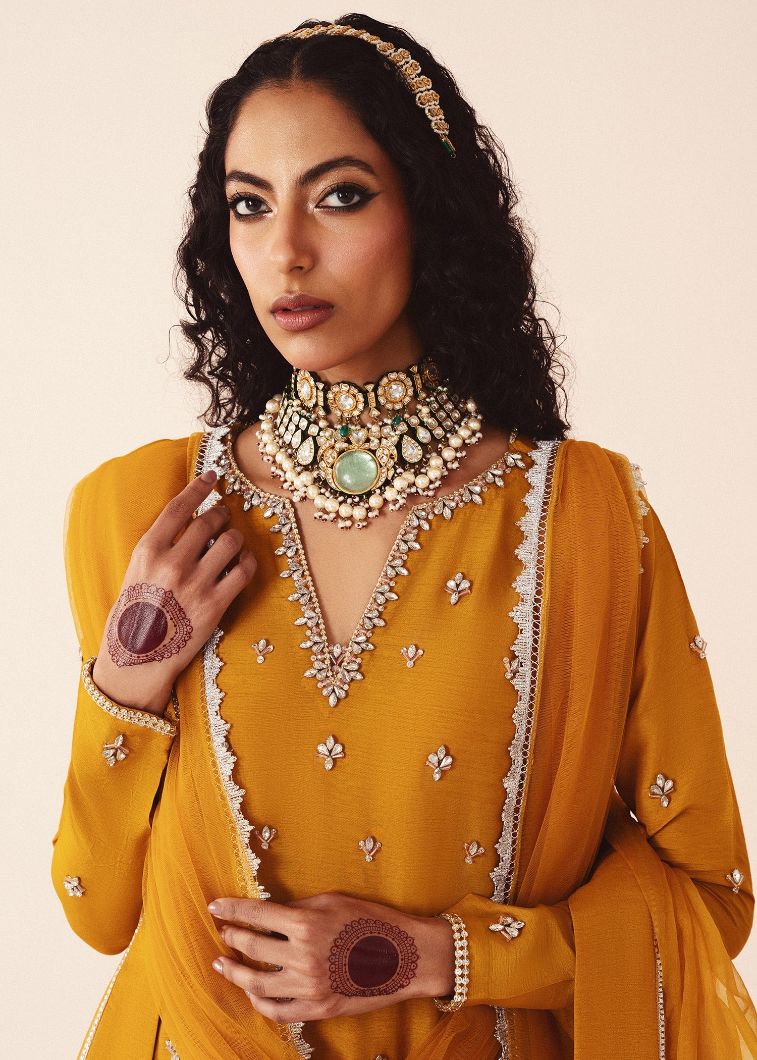 Rang-e-Haya Sheen (Mustard) Women 3pcs
