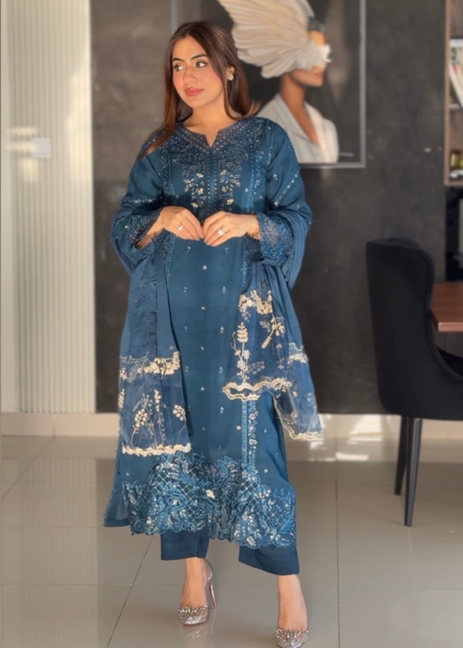 Ayesha B (kashaf) Women 3pcs