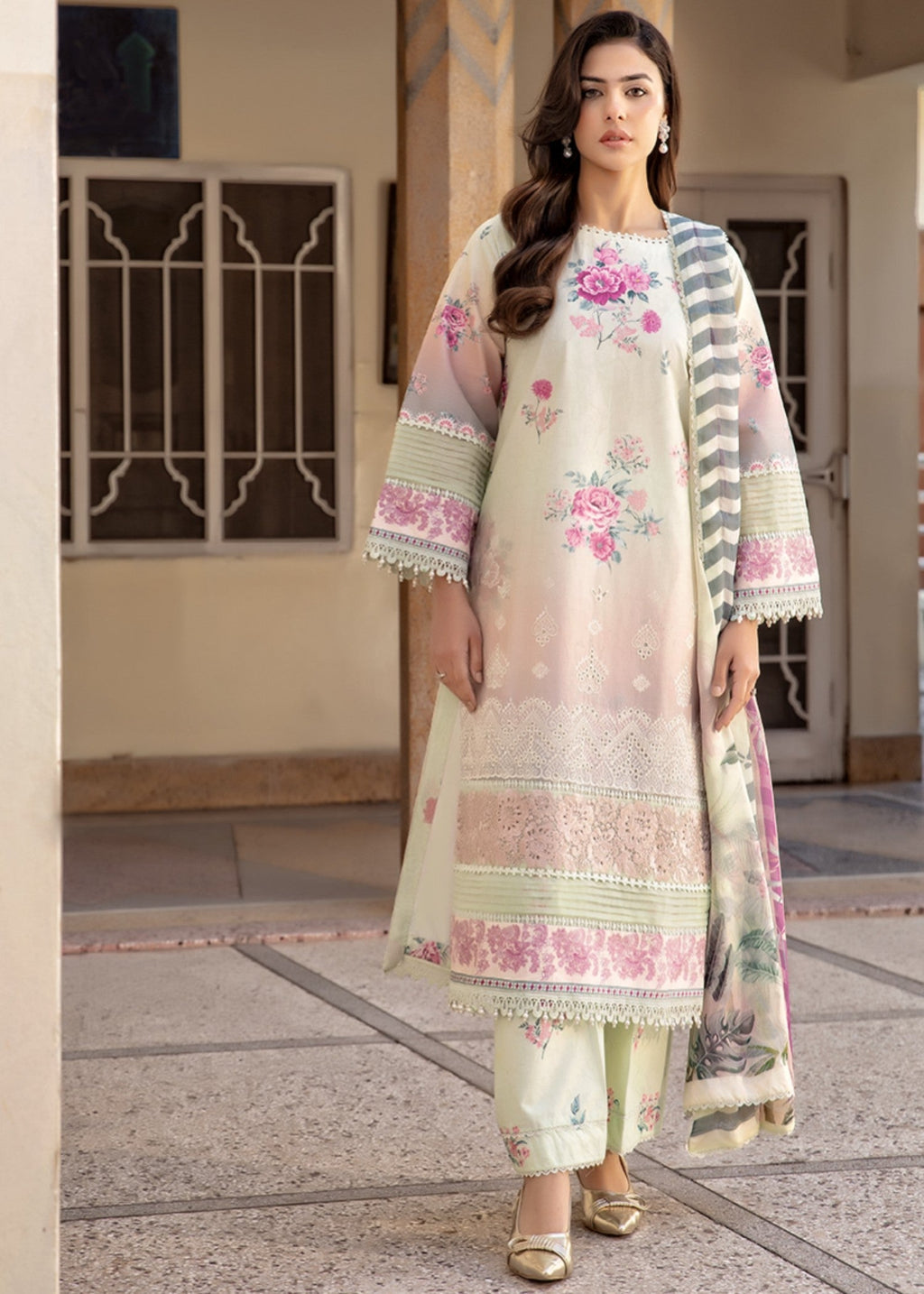 Meerak Pret AAFREEN PRET Women 3pcs