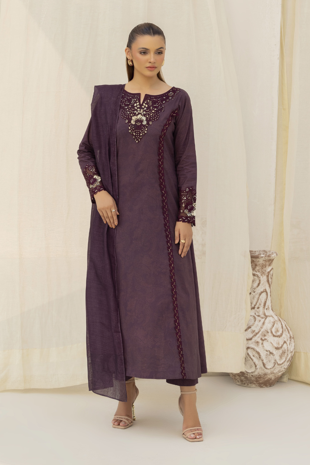 Esra Embroidered Lawn DT 25 08 Women 3pcs