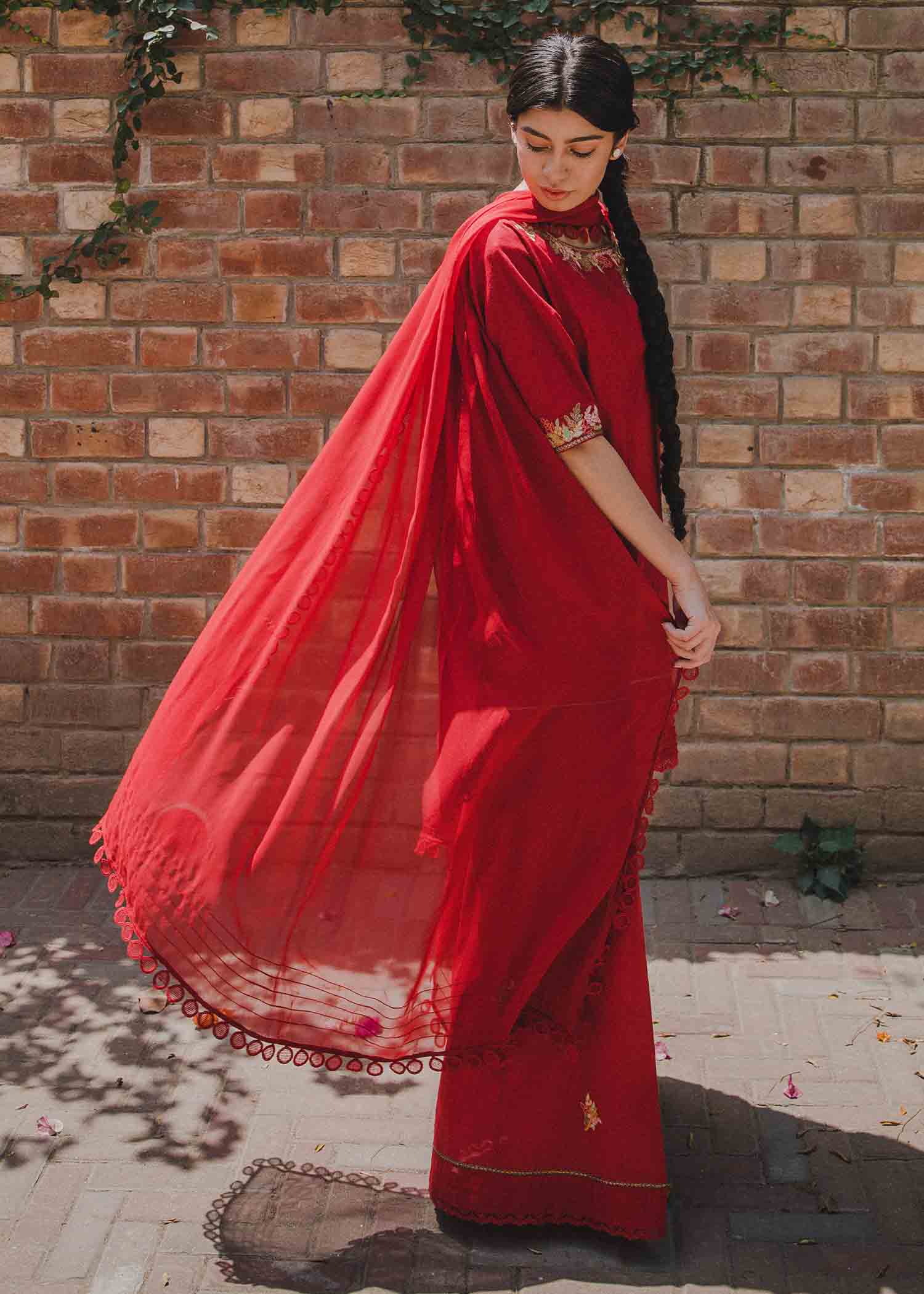 Amna And Hina CP03R Women 3pcs