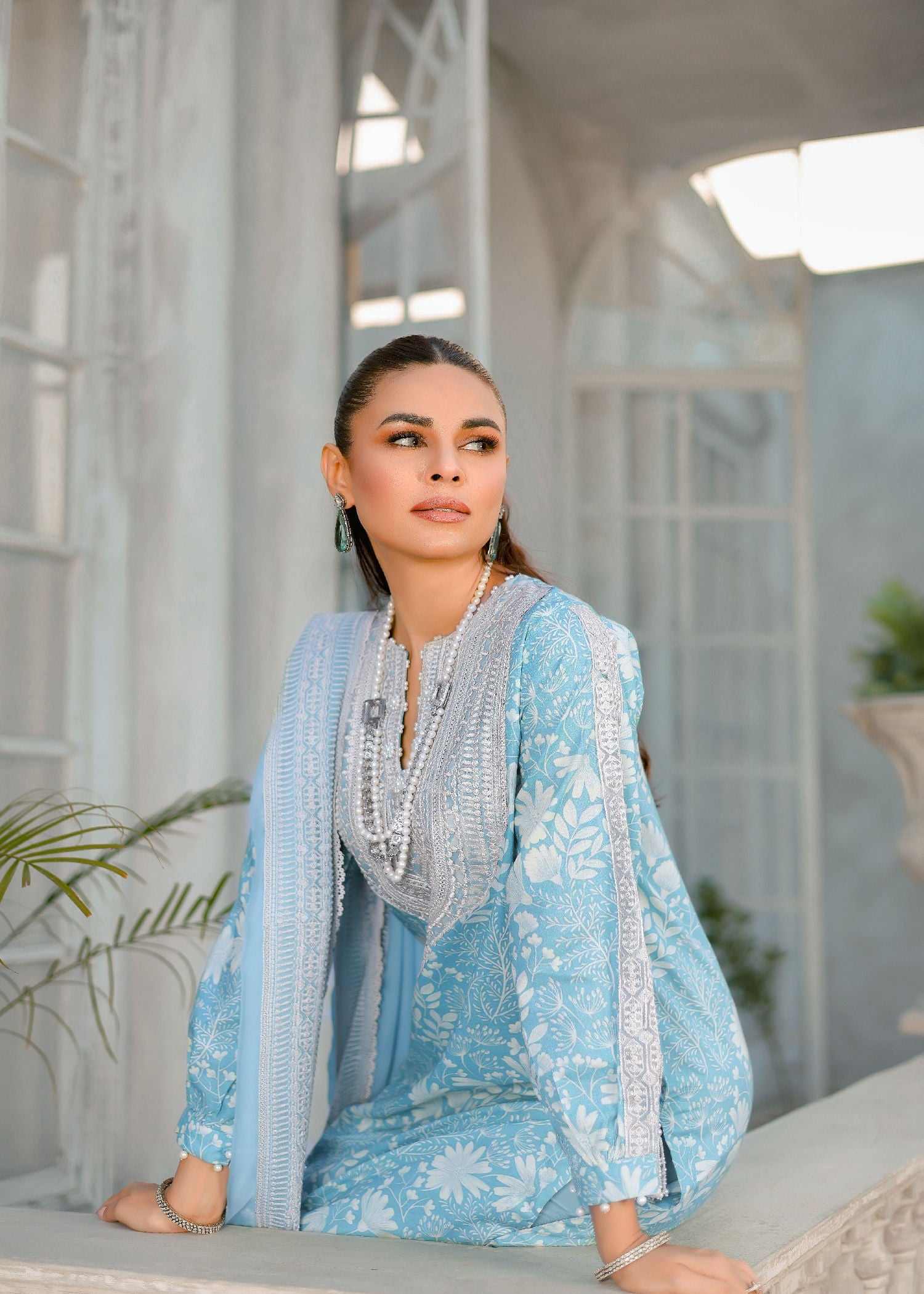 Reema Ahsan Sibel Stitched Lawn Women 3pcs