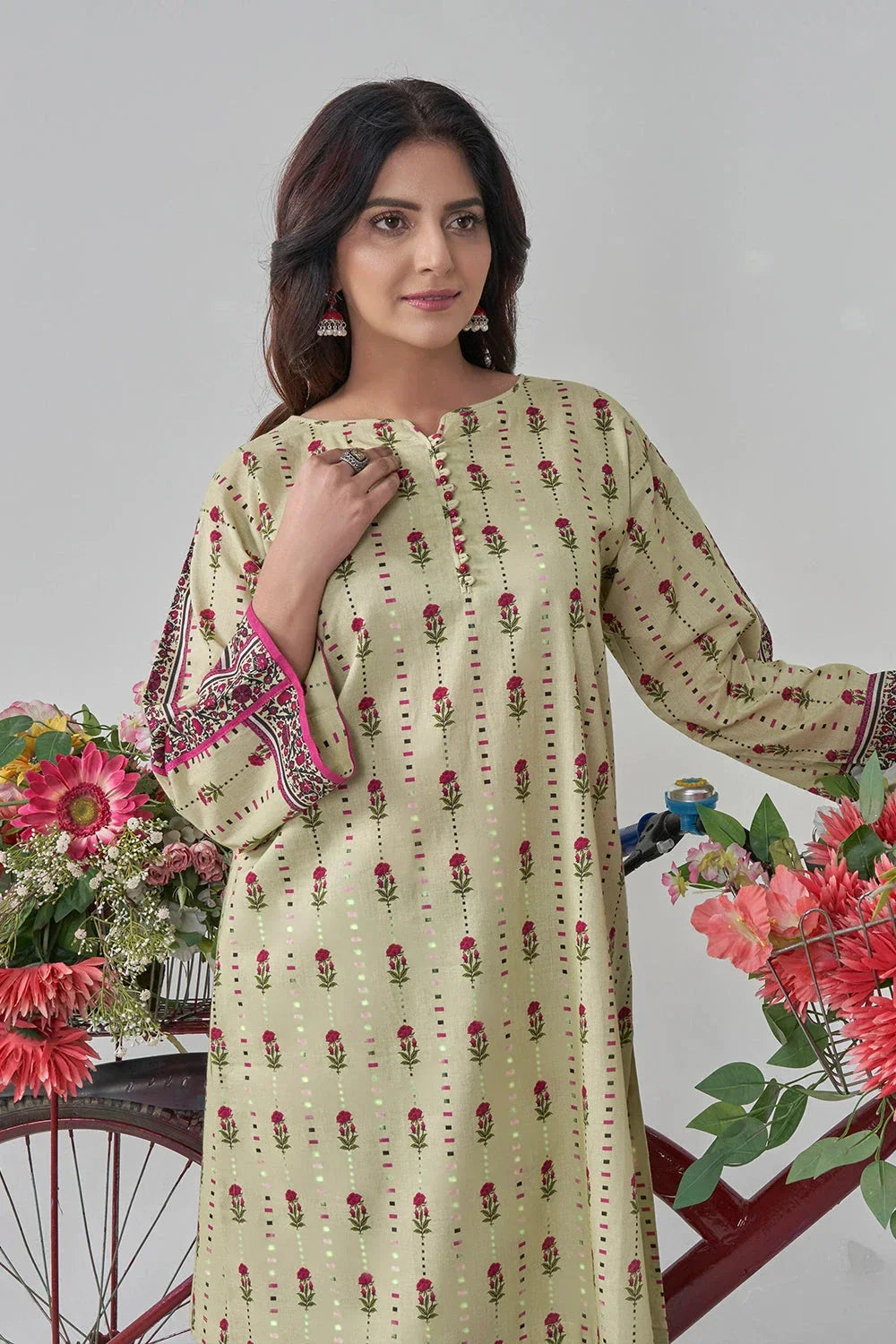 Khas Stitched Printed Lawn Shirt and Trouser RKTW 3030 Women 2pcs
