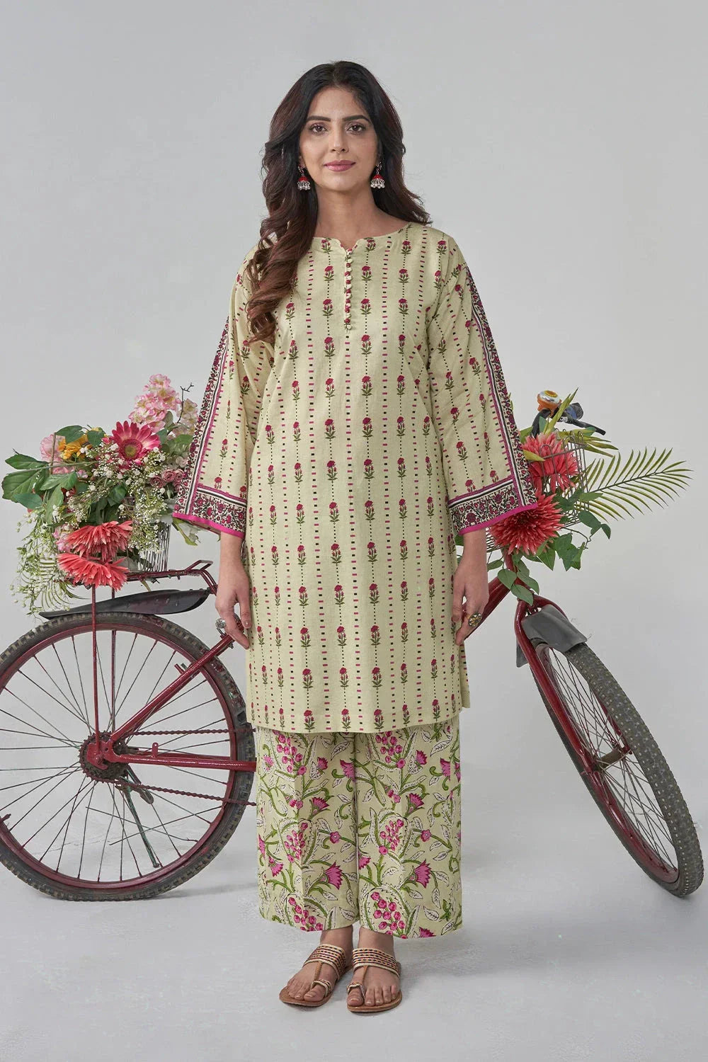 Khas Stitched Printed Lawn Shirt and Trouser RKTW 3030 Women 2pcs