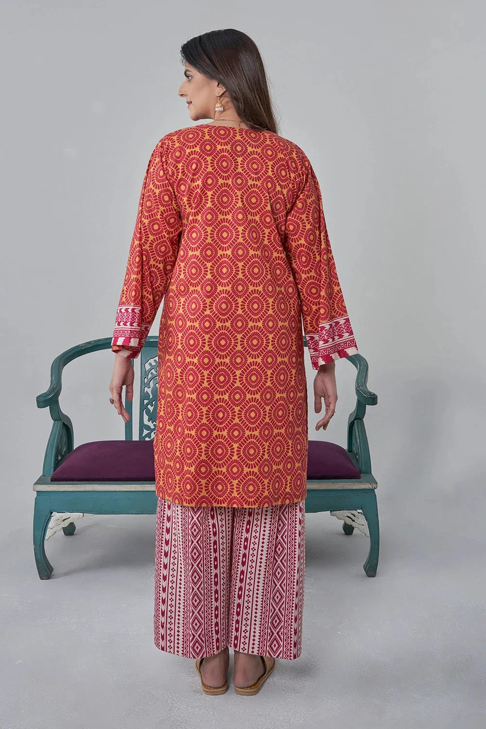 Khas Stitched Printed Lawn Shirt and Trouser RKTW 3032 Women 2pcs
