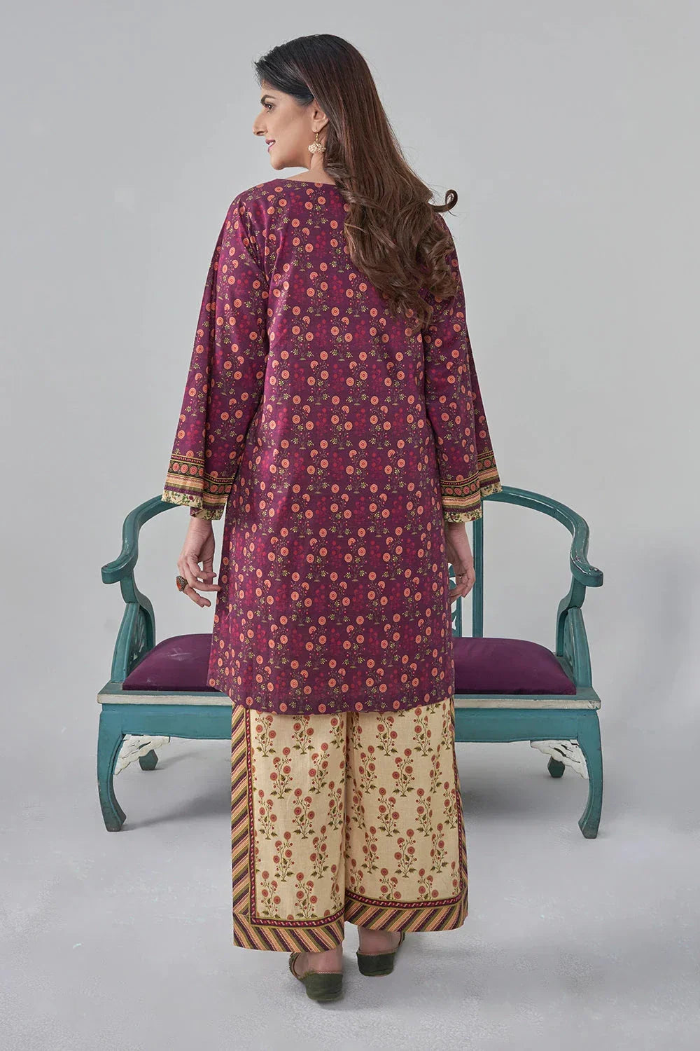 Khas Stitched Printed Lawn Shirt and Trouser RKTW 3033 Women 2pcs