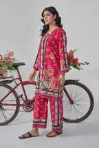 Khas Stitched Printed Lawn Shirt and Trouser RKTW 3051 Women 2pcs