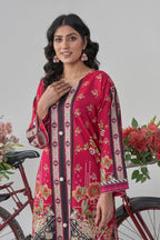 Khas Stitched Printed Lawn Shirt and Trouser RKTW 3051 Women 2pcs