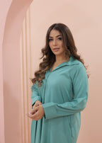Tng (The Next Generation) Saya Co Ord Set | Mint Green Women 2pcs