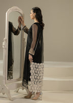 Khuda Baksh Creations Z 305 Black Women 4pcs