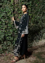 Kross Kulture Embroidered Viscose Suit Women 3pcs