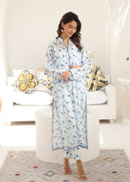 Najia Zia PANSY PRINTED SUIT (STITCHED) Women 2pcs
