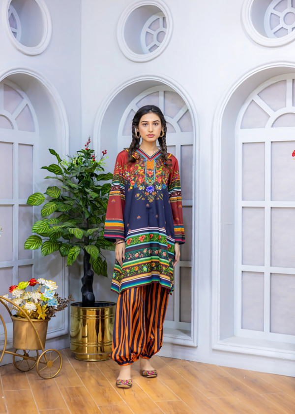 Posheri Spice Stripes Women 2pcs