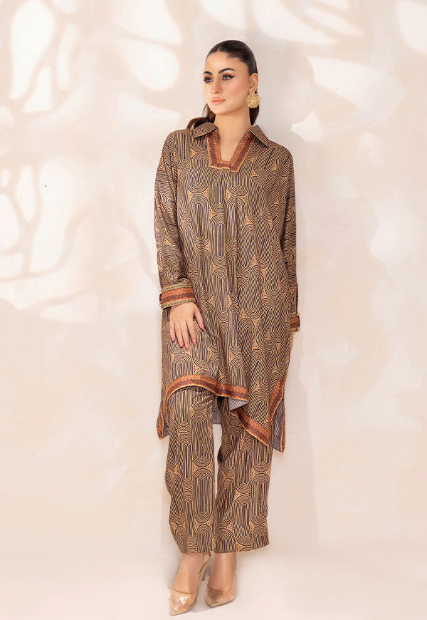 Safwa Printed I STITCHED Women 2pcs