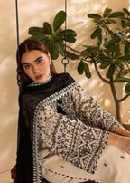 Tehzeeb Libas ARFA EMBROIDERED Women 3pcs