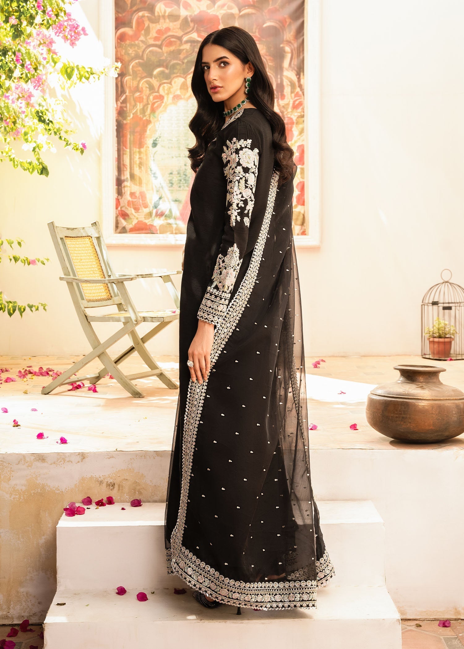 Rang-e-Haya Arrin (Black) Women 3pcs