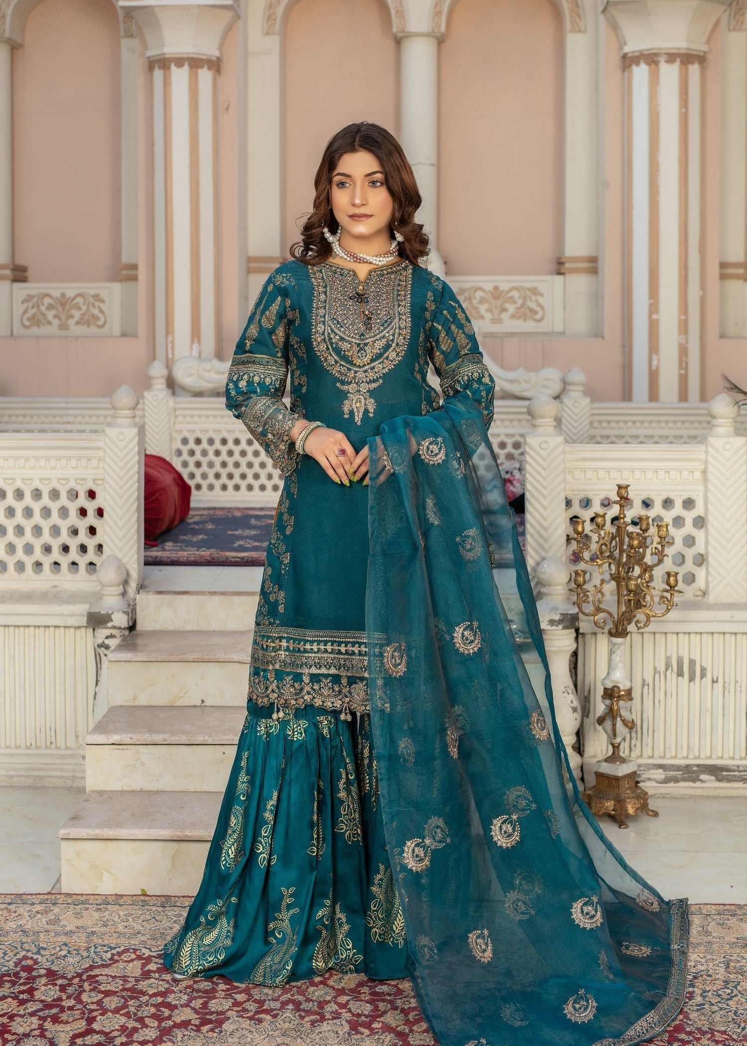 Pehnawa By Bin Akram’s ETHERAL CHARM ZINC CHIFFON Women 3pcs