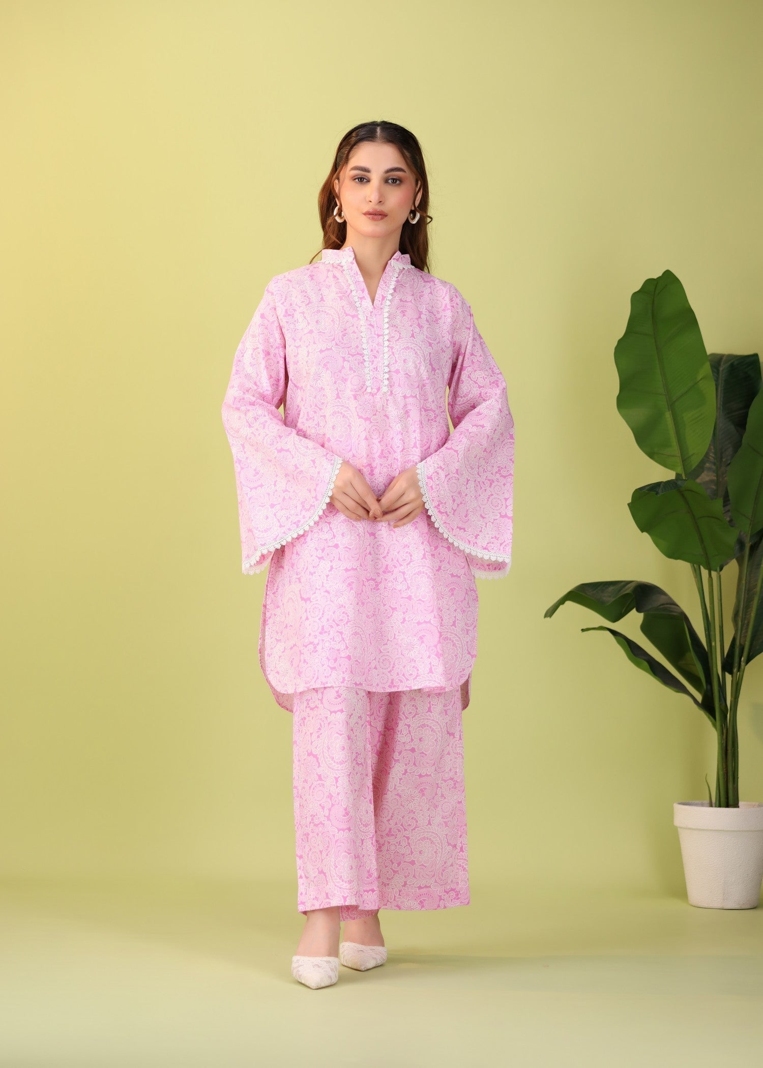 Mhw pastel pink Women 2pcs