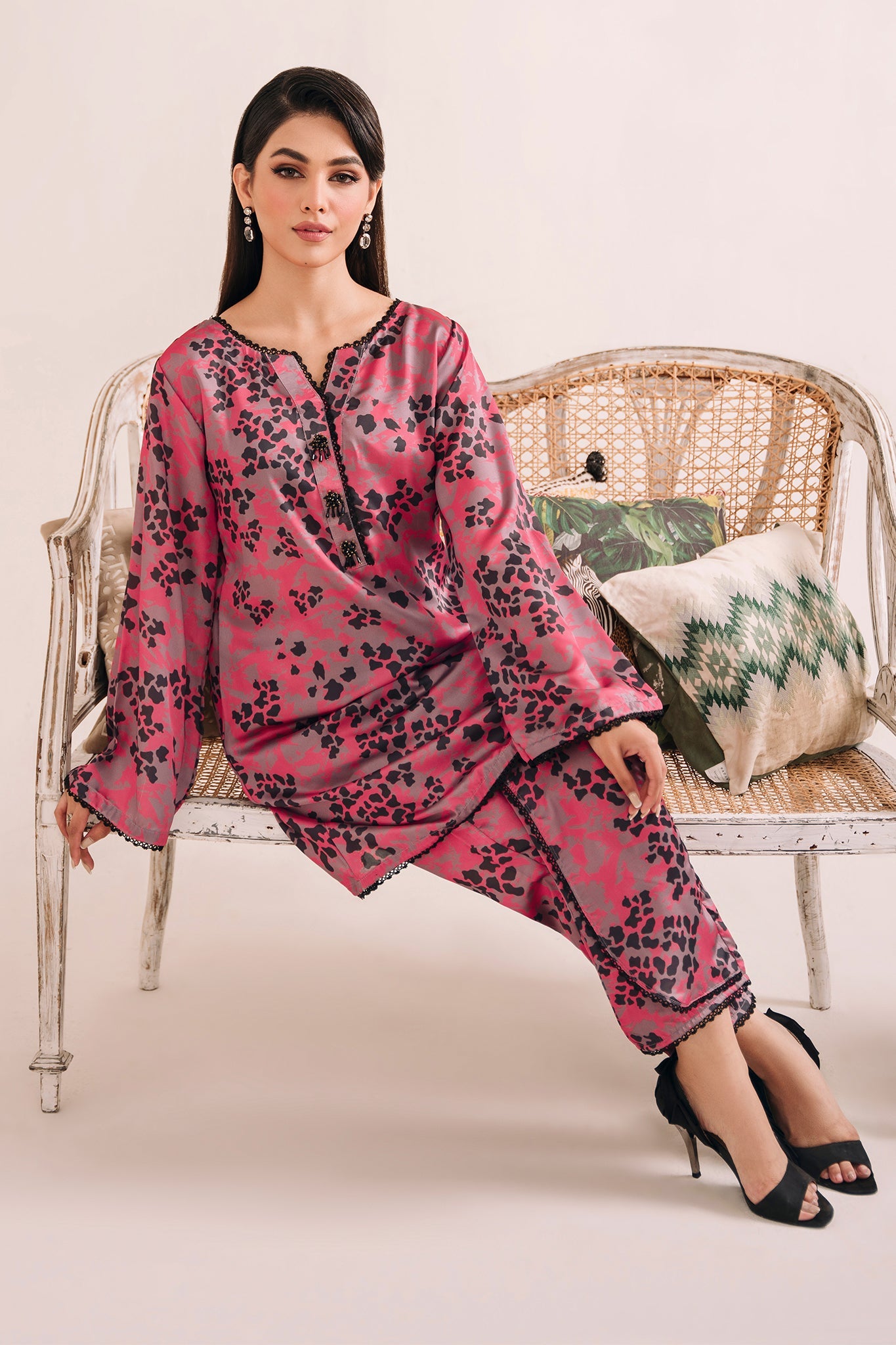 Panache Apparel FLORAL FROST Women 2pcs