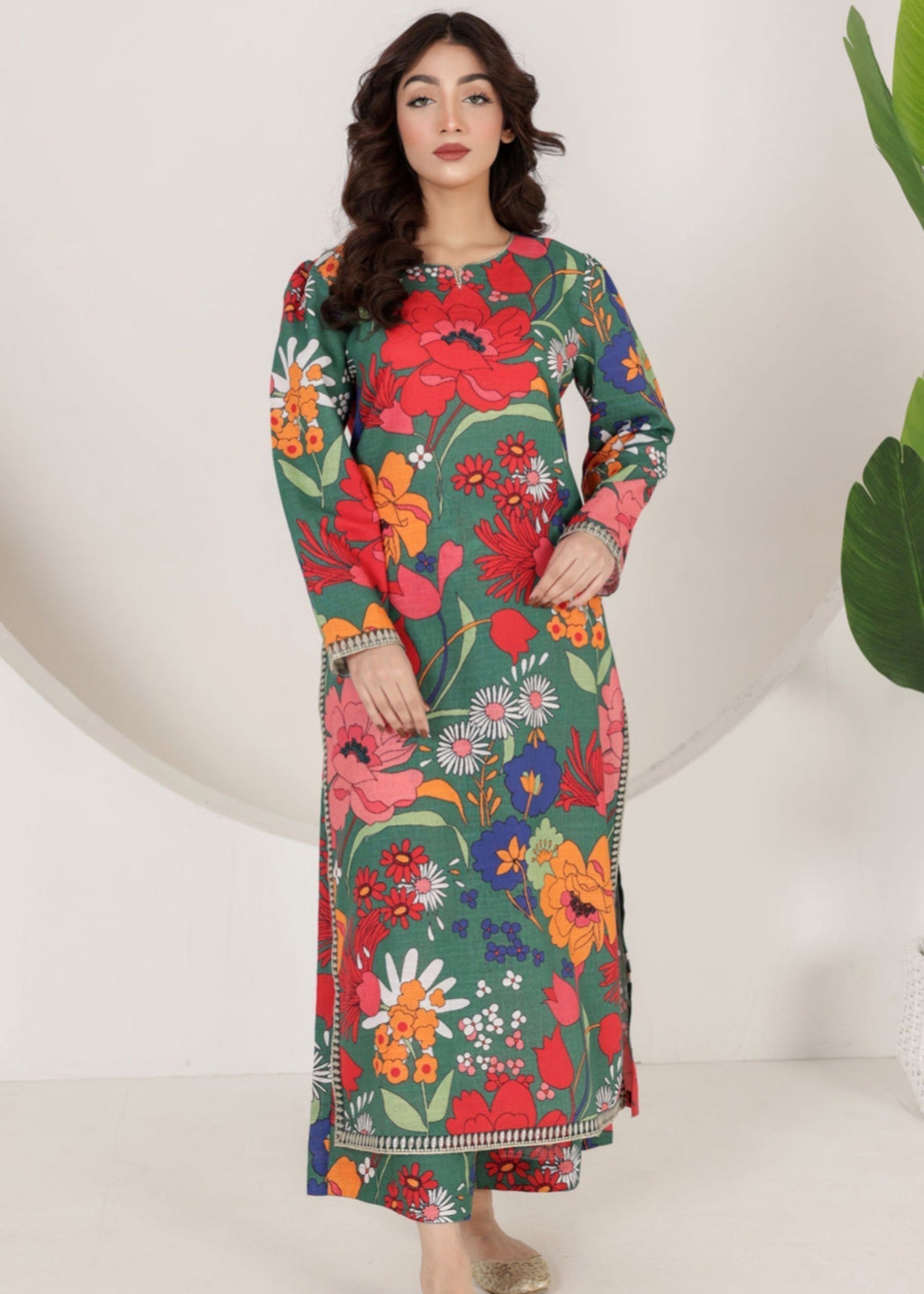 Chaudhary Arts Meena Printed Women 2pcs
