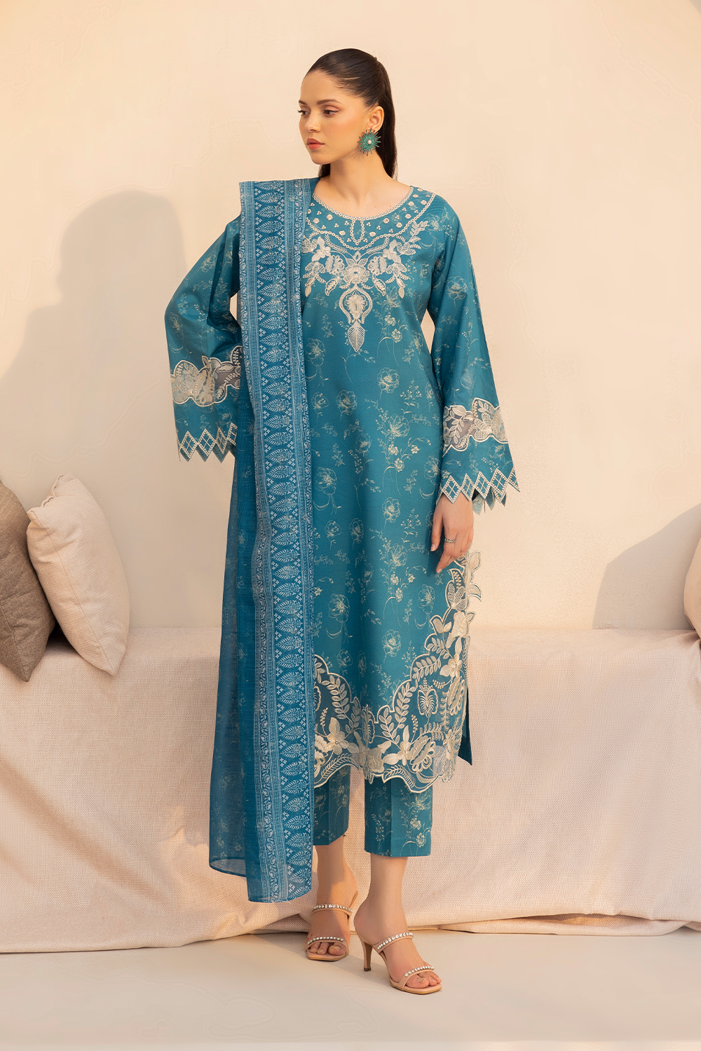 Esra Embroidered Lawn DT 25 06 Women 3pcs