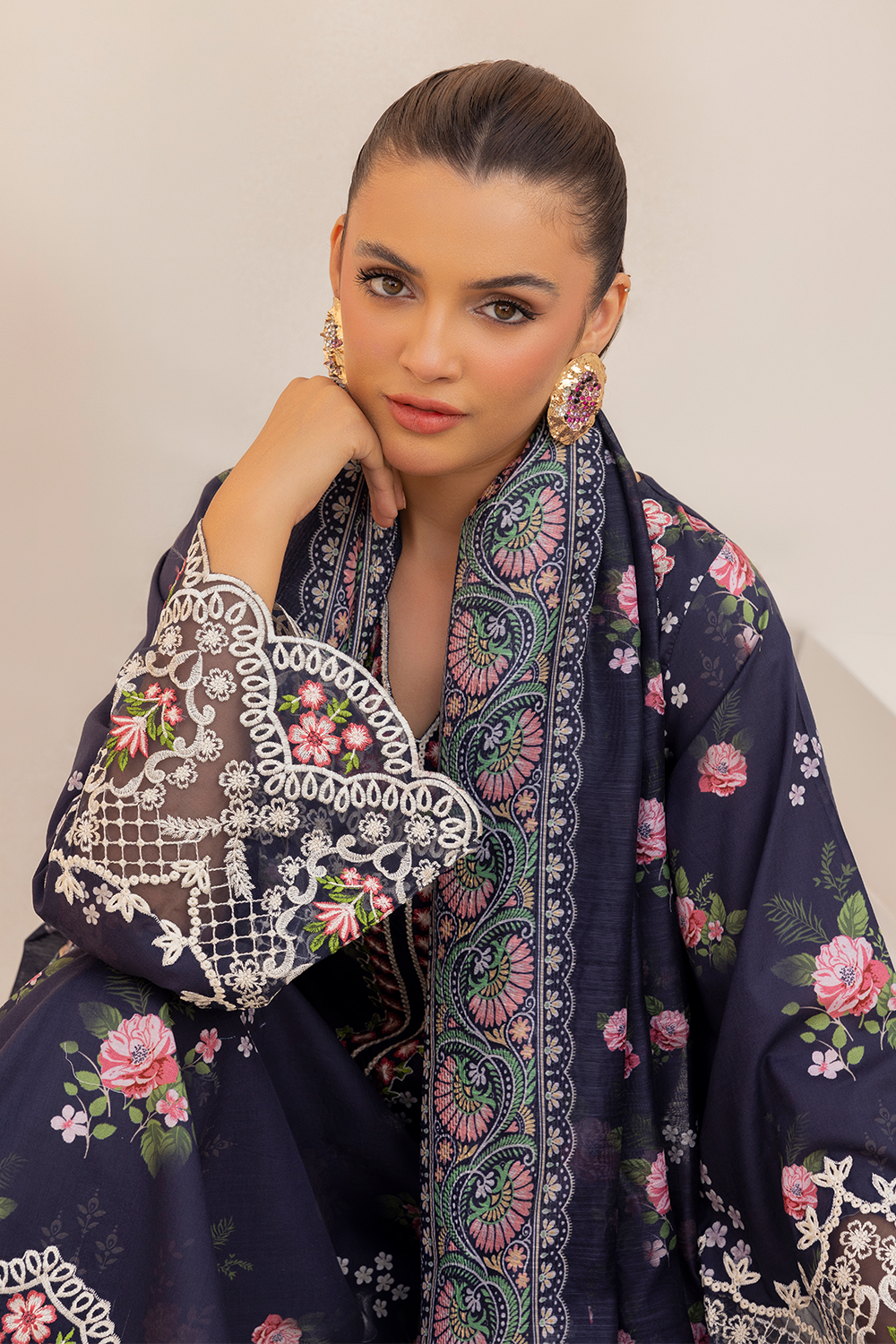 Esra Embroidered Lawn DT 25 09 Women 3pcs