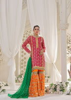 Ayesha Closet Preshy Gul Pink Desire Women 3pcs