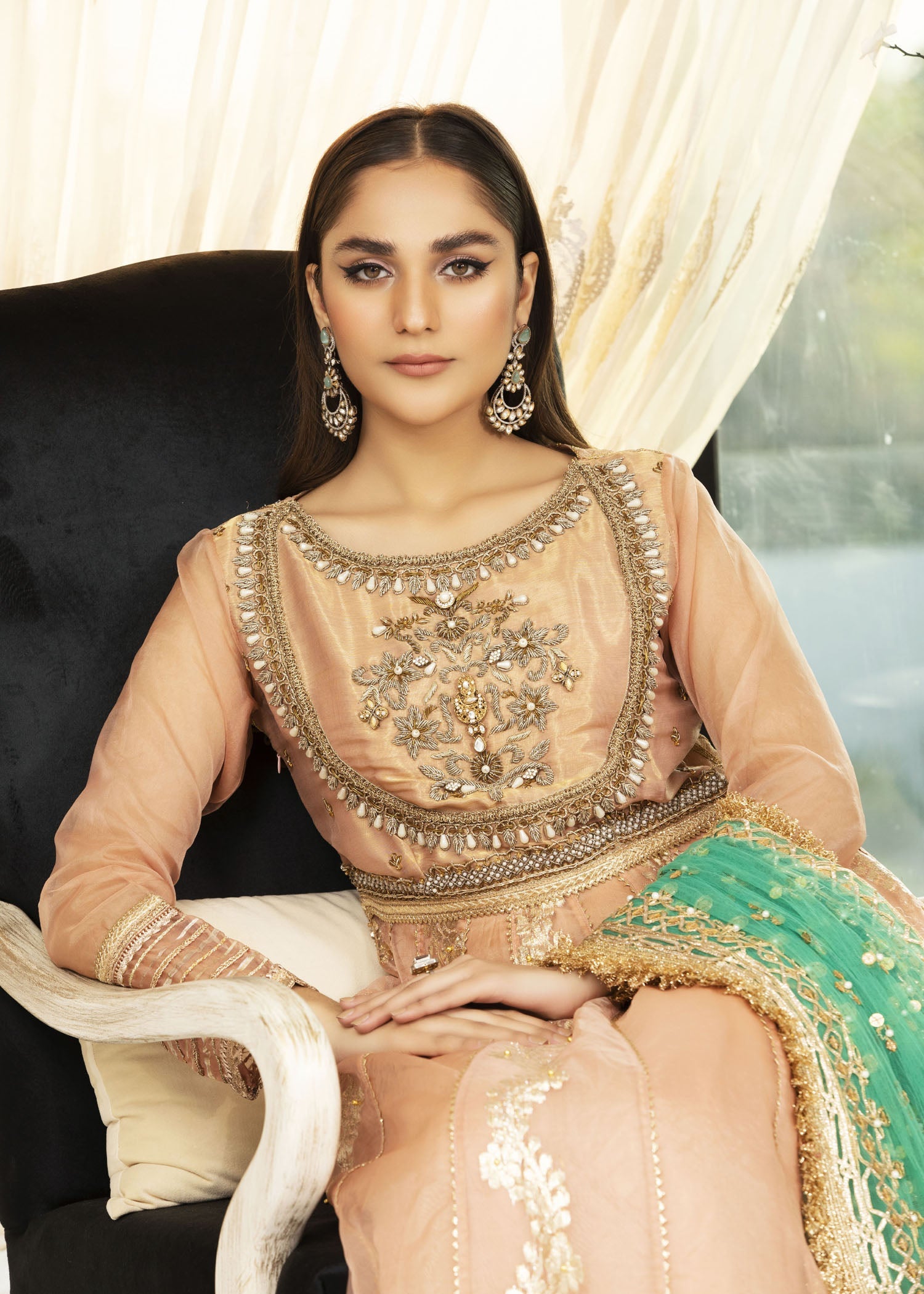 Khuda Baksh Creations Z 294 Pink Women 3pcs