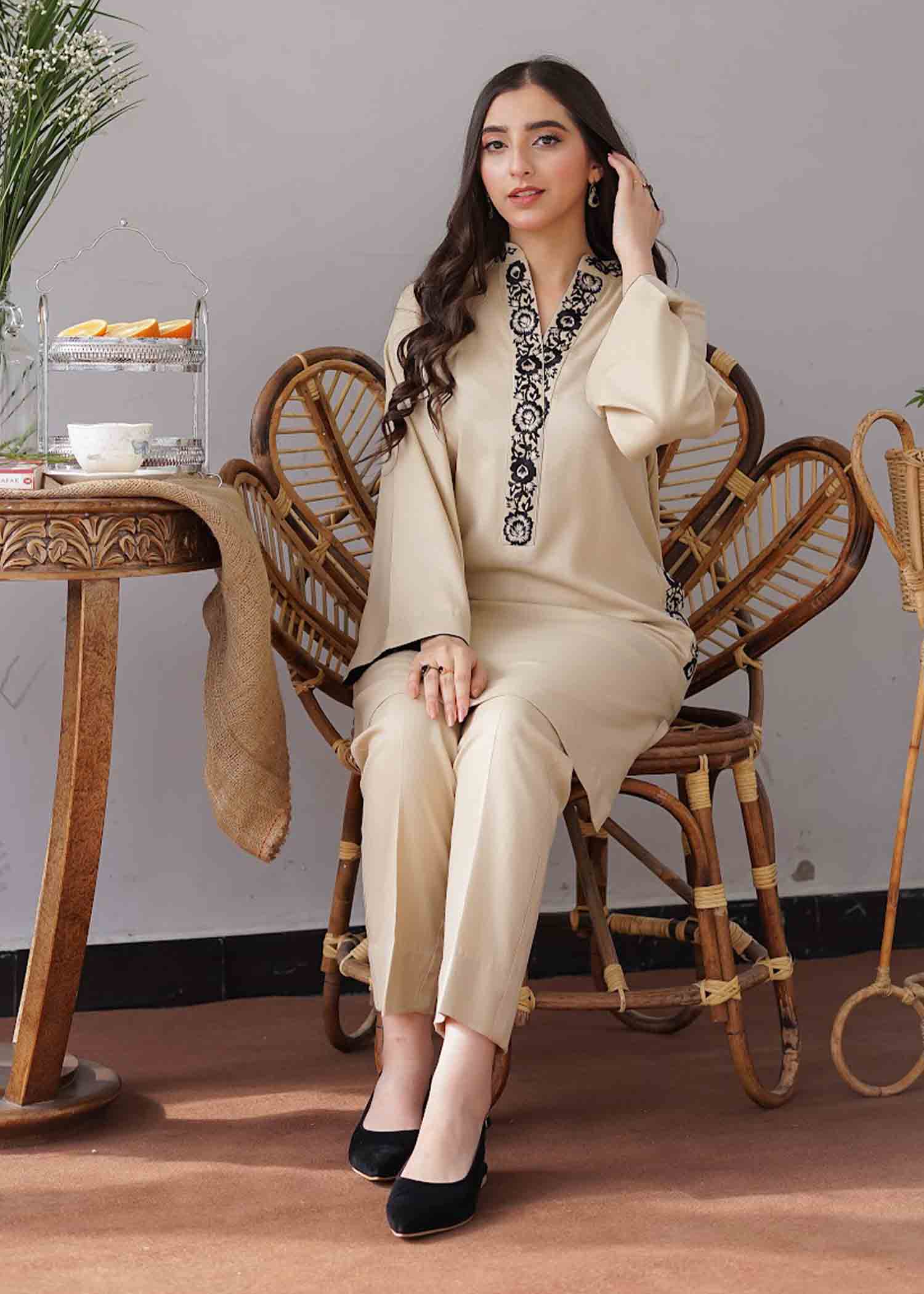 Aisling By Nirmal Cashew'nut Women 2pcs