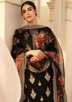 Rang-e-Haya Ayeza (black) Women 3pcs