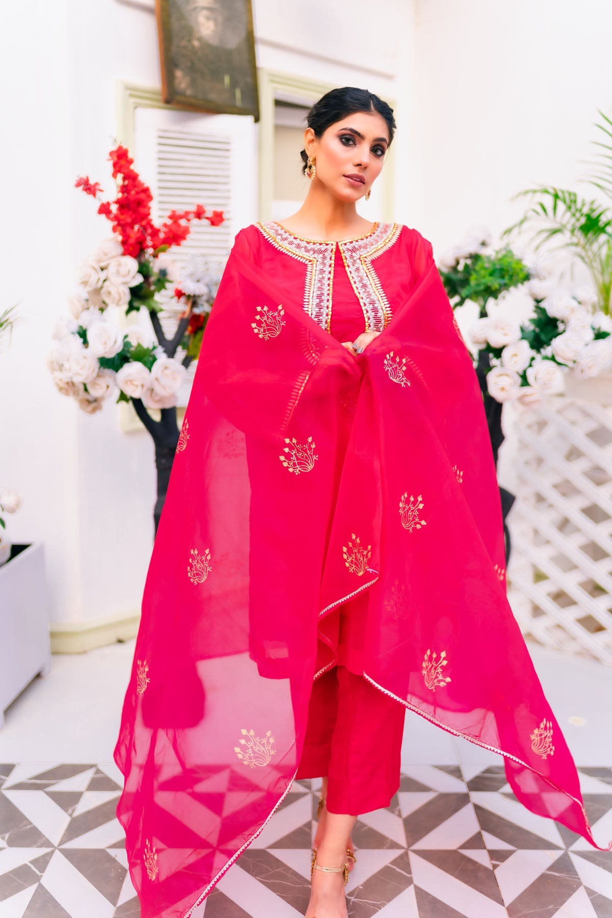 Pirzada Shaheryar Khan Blissful Rose Women 4pcs
