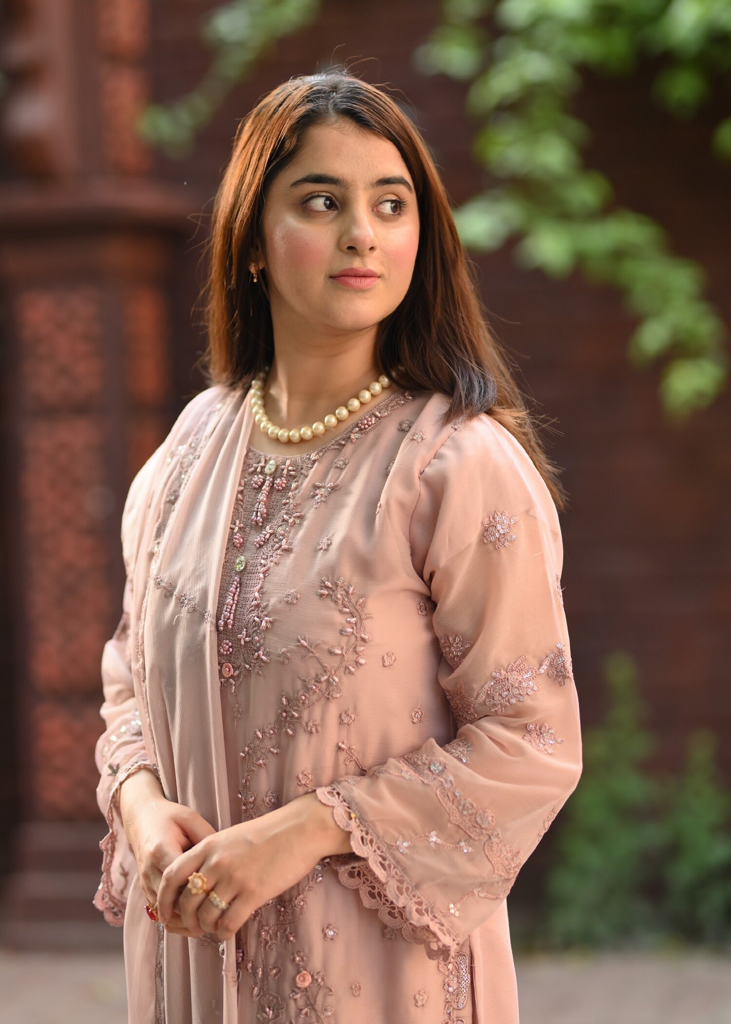 Four Season Boutique NIMRA Chiffon Lavender Women 3pcs