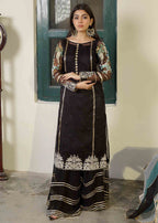 Hem Lotus Outfit Black Women 4pcs