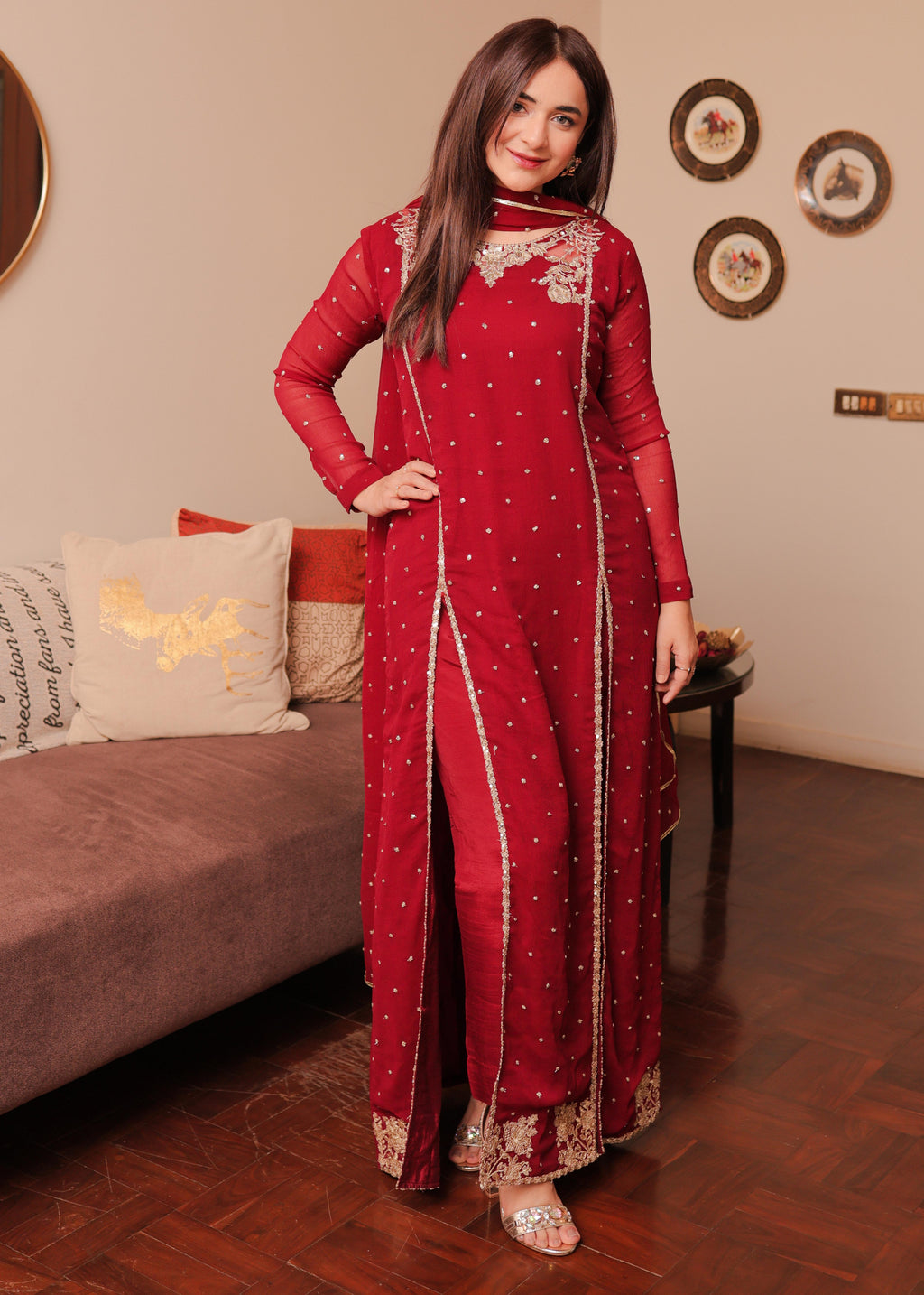 Agha Jaan Roop Women 3pcs