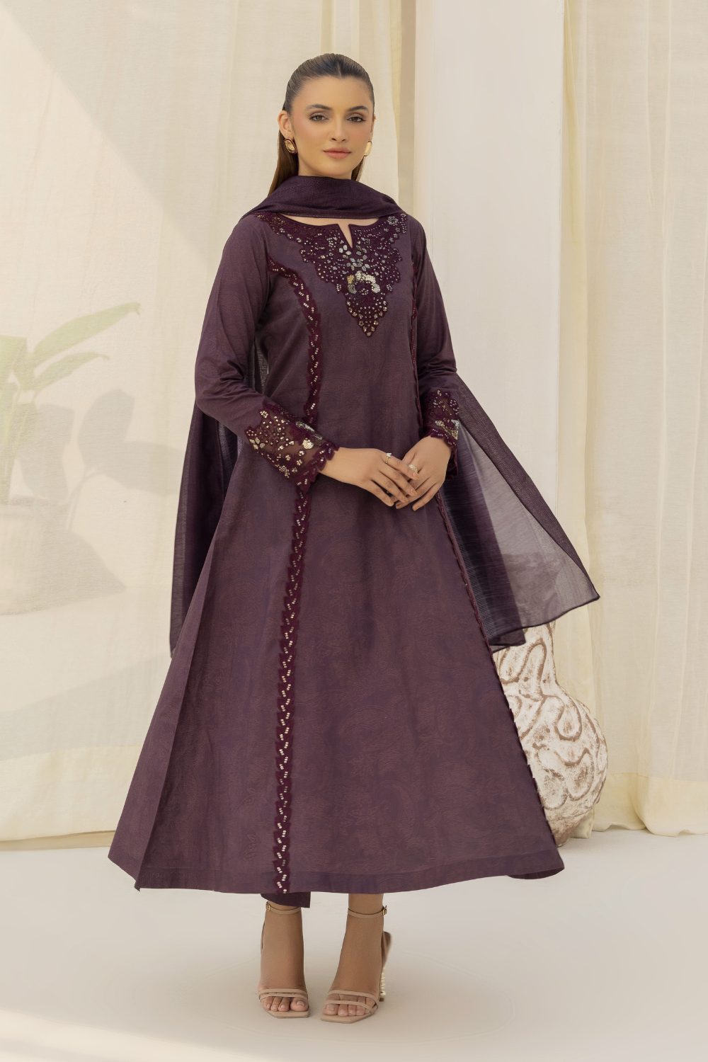 Esra Embroidered Lawn DT 25 08 Women 3pcs