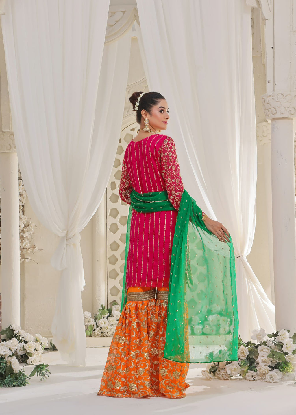 Ayesha Closet Preshy Gul Pink Desire Women 3pcs