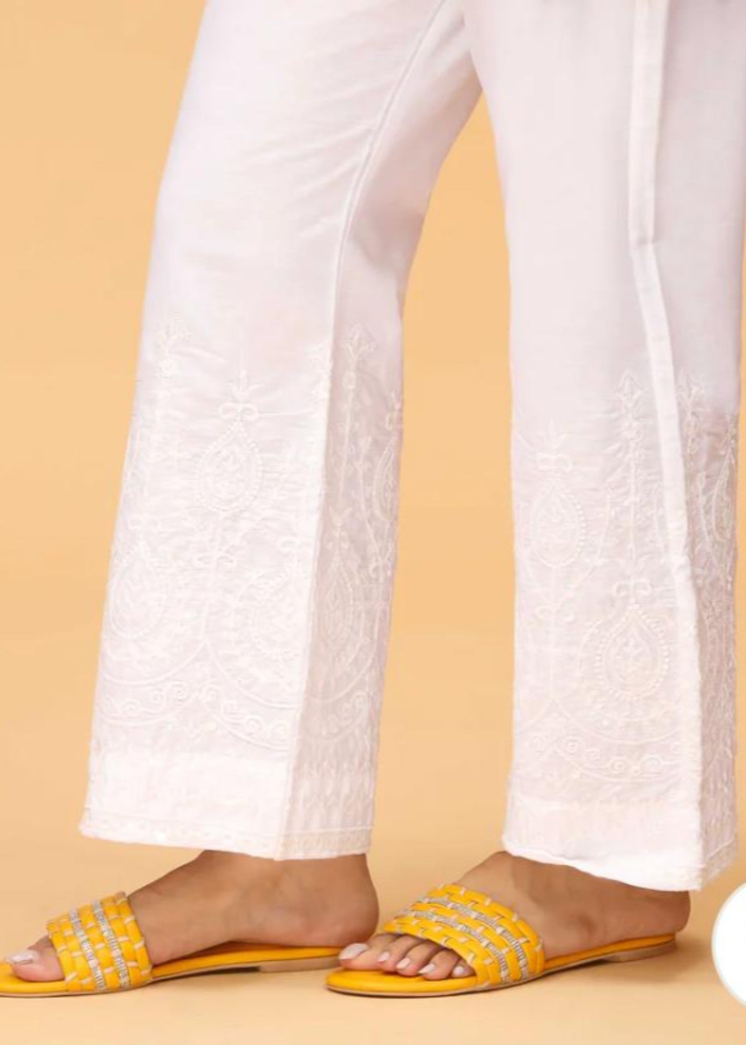 Rangeenz Embroidered Bell Trouser B R I E,W Women 1pcs