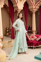 Manahils B 006 PASTEL GREEN Women 3pcs