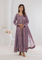 Ayesha Closet Saroor Purple Women 3pcs