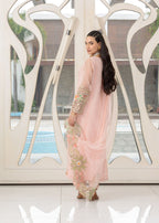 Khuda Baksh Creations M 106 Pink Women 4pcs