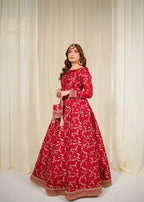 Peraan by SH Ghazal Maroon Women 3pcs