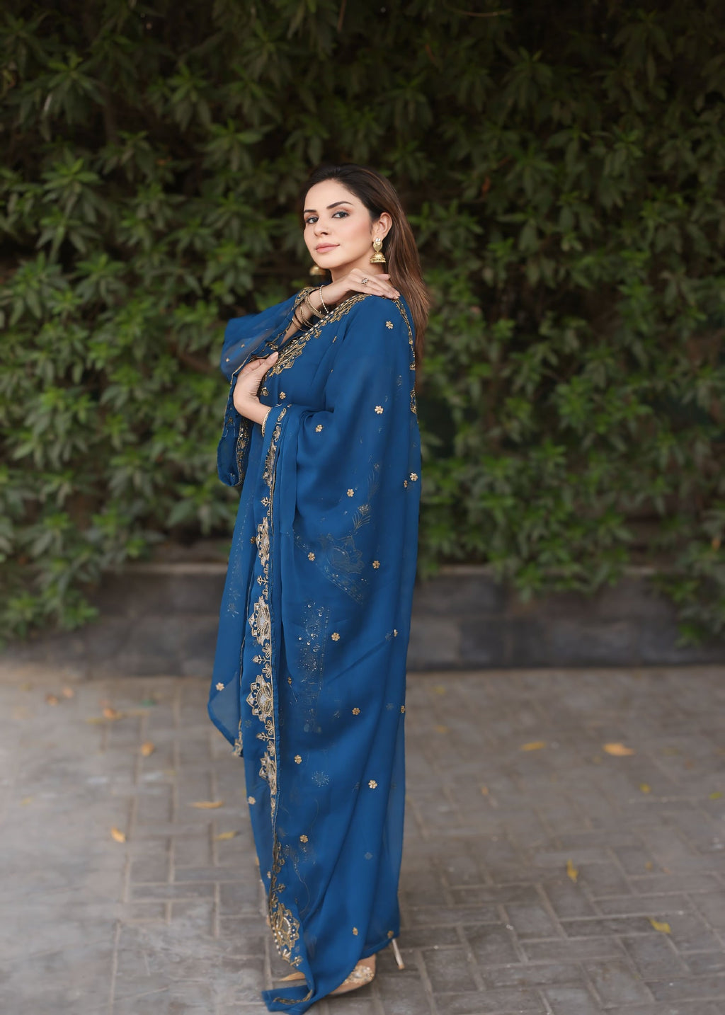 Four Season Boutique Lacha Tulip Zinc Blue Women 3pcs