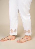 Punkh Trouser CT 58 White Women 1pcs