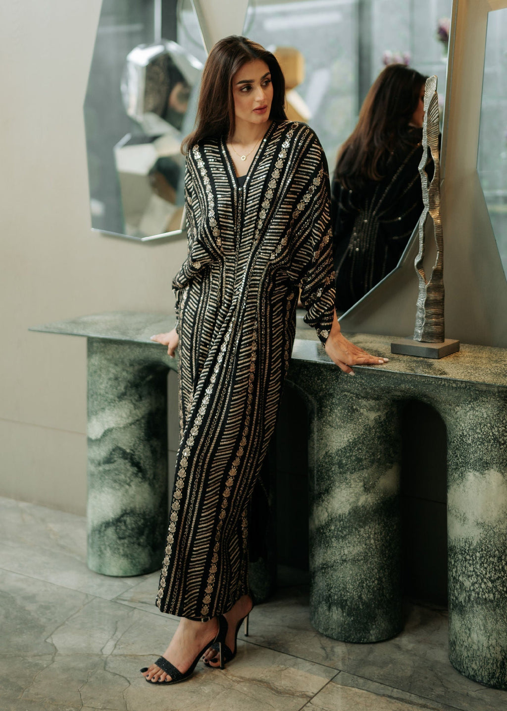Sahibas By Mirza Naira Black Women 1pcs
