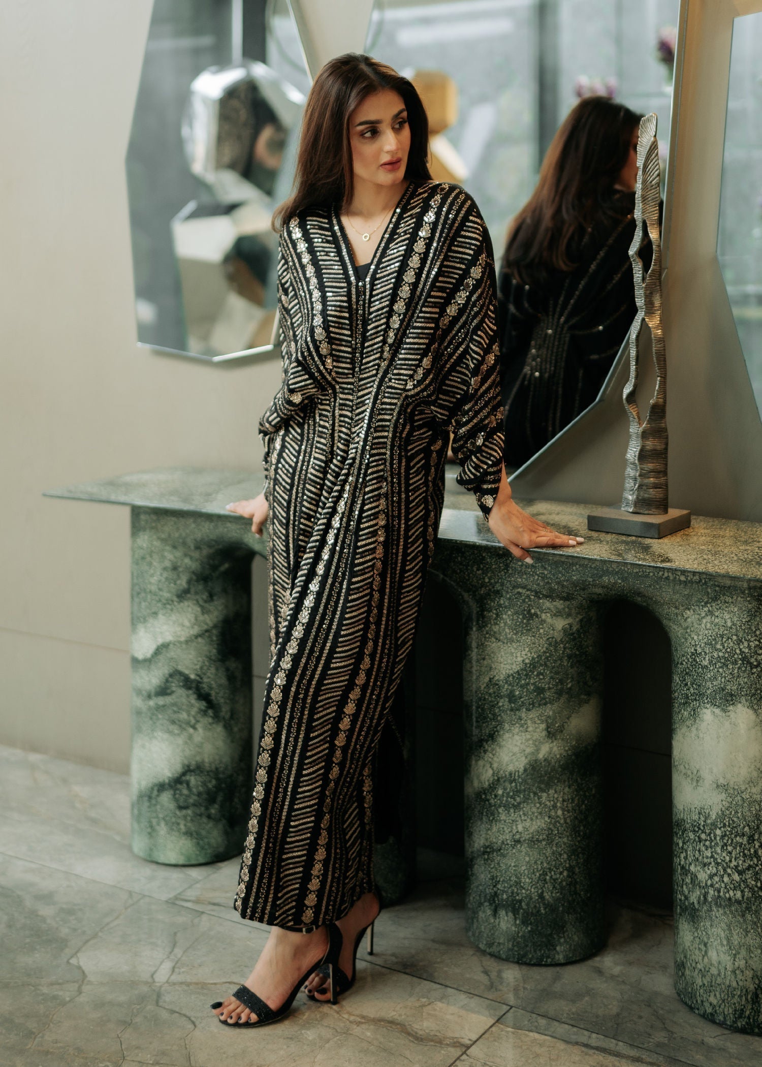 Sahibas By Mirza Naira Black Women 1pcs