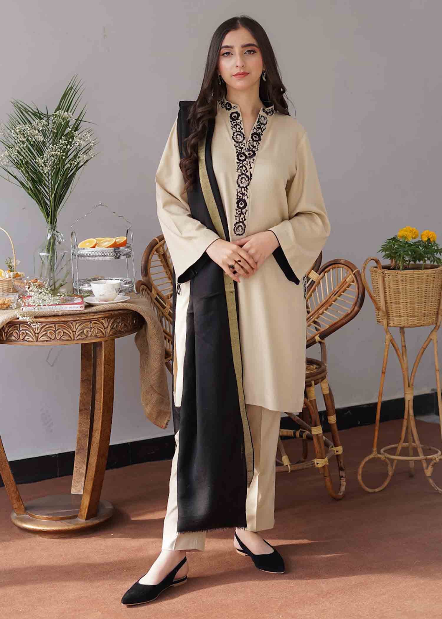 Aisling By Nirmal Cashew'nut Women 2pcs