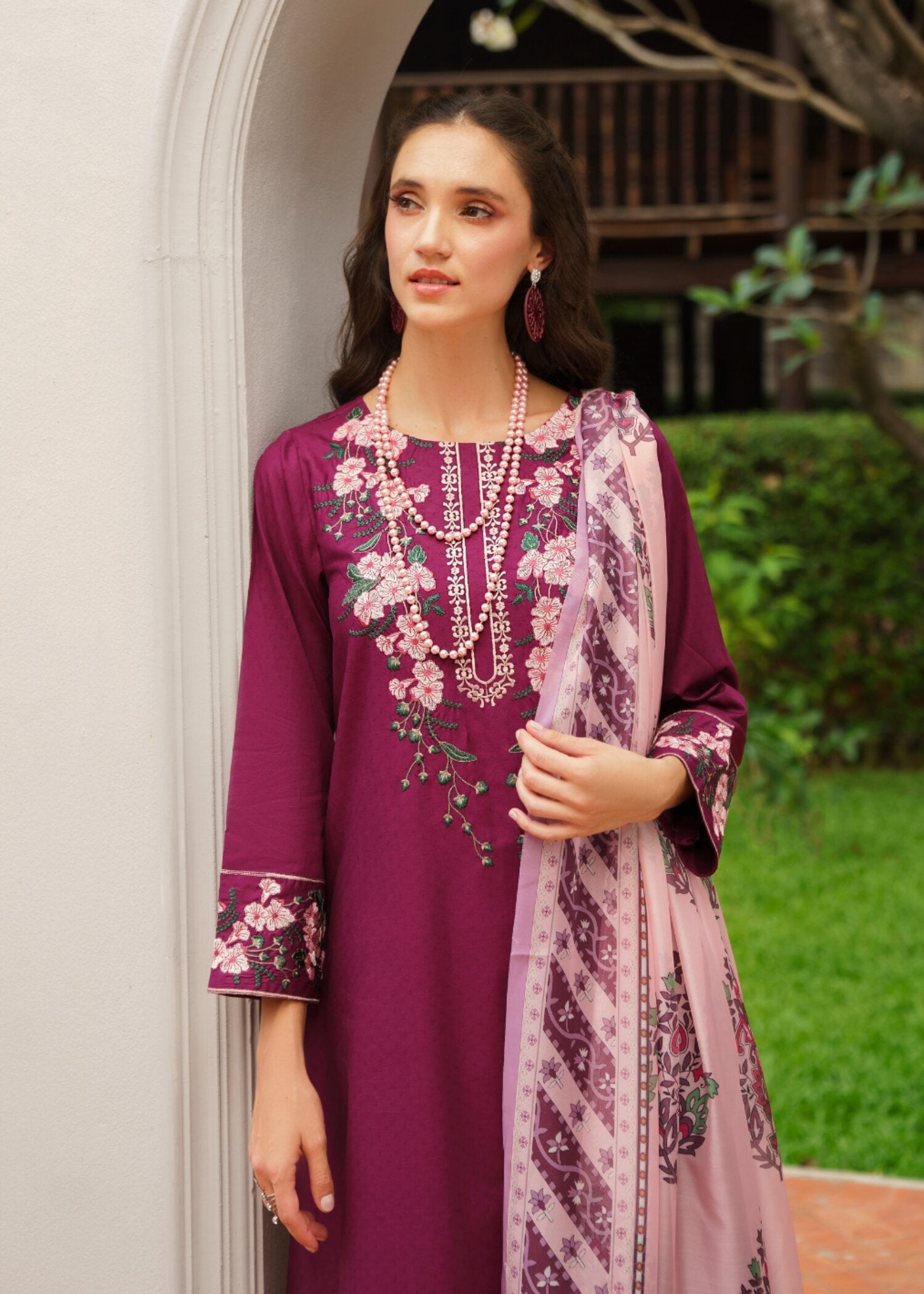 Garnet Clothing Blush Serenity Women 2pcs