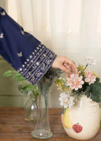 Shehroz Fashion ROYAL DUCK EMBROIDERED LAWN DRESS Women 2pcs